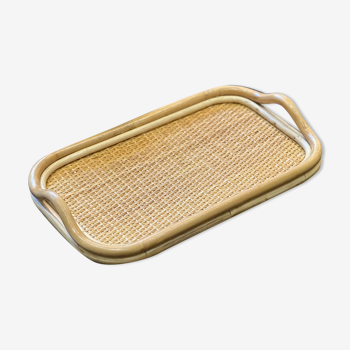 Rattan top and medium-sized canning