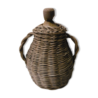 Bouteille gourde de vigneron ancienne