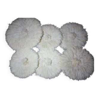 6 juju hat pure white 40 cm