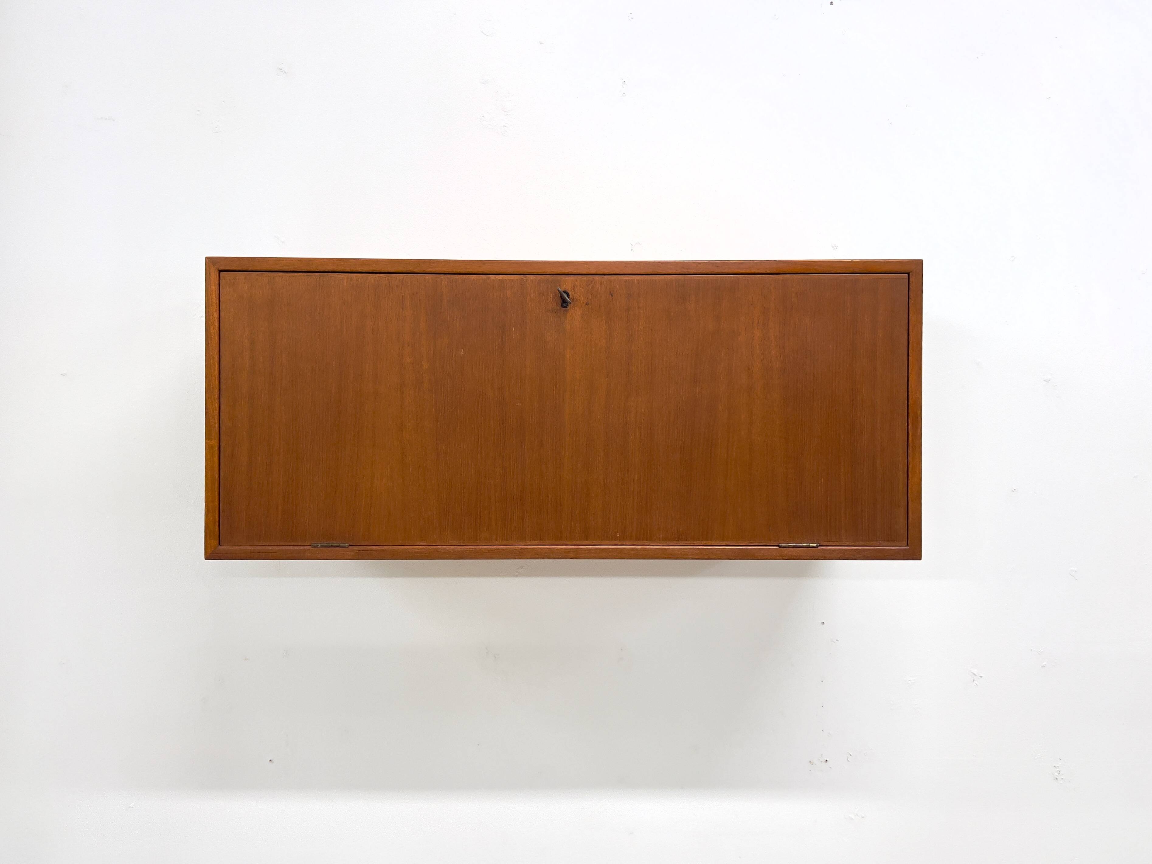 Teak Bar Cabinet By Kai Kristiansen For Feldballes, 1960s