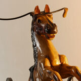 Old miniature horse tricycle