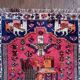 Handmade Qashqai Persian rug 150x111cm