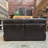 80s leather living room set