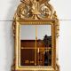 Gilded wood mirror, Louis XVI style - 1st part XXth - 60x30cm