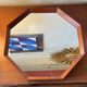 Teak mirror from the 60s