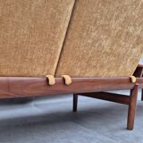 Modular teak sofa, Scandinavian vintage 1960s