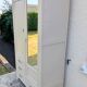Wardrobe Combo Linen Cabinet Wardrobe Mirror Vintage Chest of Drawers Patina