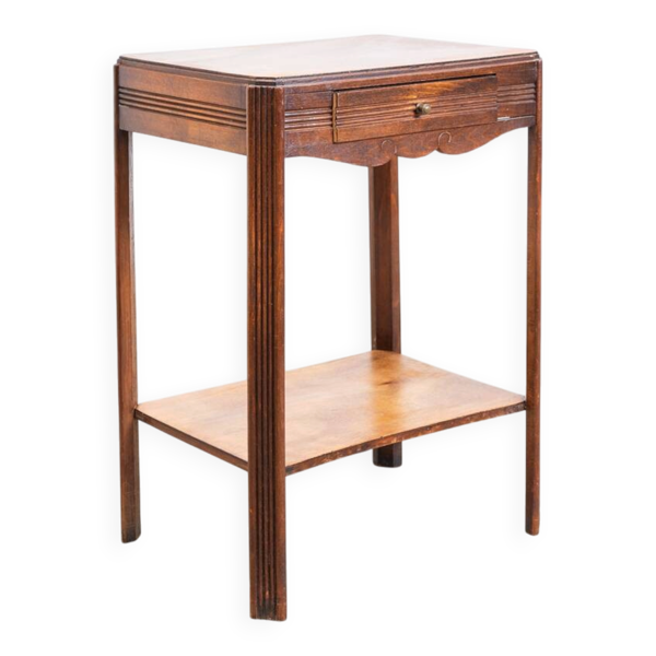 Petite commode Art déco  en chêne massif