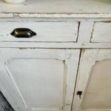Parisian buffet with cream patina
