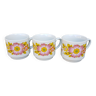 Lot de 3 tasses vintage Monopoli