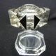 Art Deco crystal inkwell from Baccarat