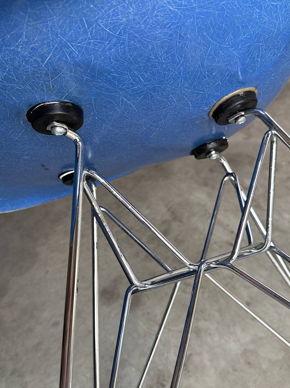 Set of 5 DSR chairs, Charles & Ray Eames, Herman Miller, 70s edition