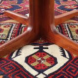 Scandinavian round table in teak 1960
