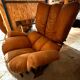 Koala padded leather lounge chair by Blaha, Holland 1960´s