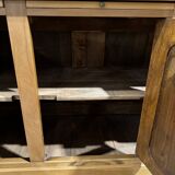 Large cherry wood bookcase