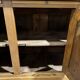 Large cherry wood bookcase