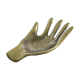 Years 70 hand-shaped ashtray brass