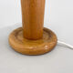 Mid-century Wood & Glass Table Lamp, 1970s