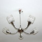 Brass chandelier, Modern 1970s