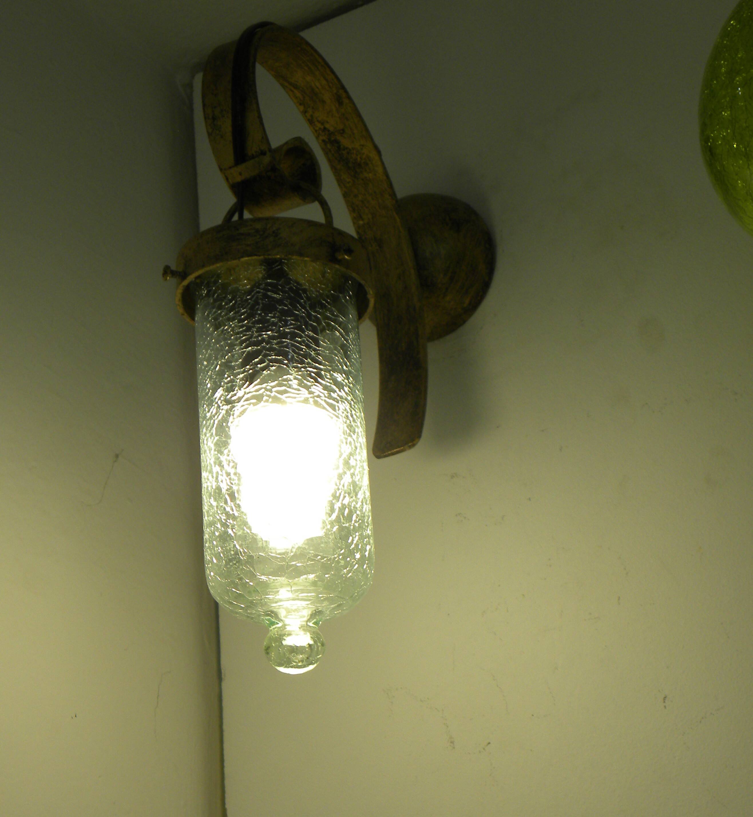 Applique murale artisanale style rustique Luminaire Design Ancien