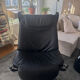 Falcon leather armchair by Sigurd Russell