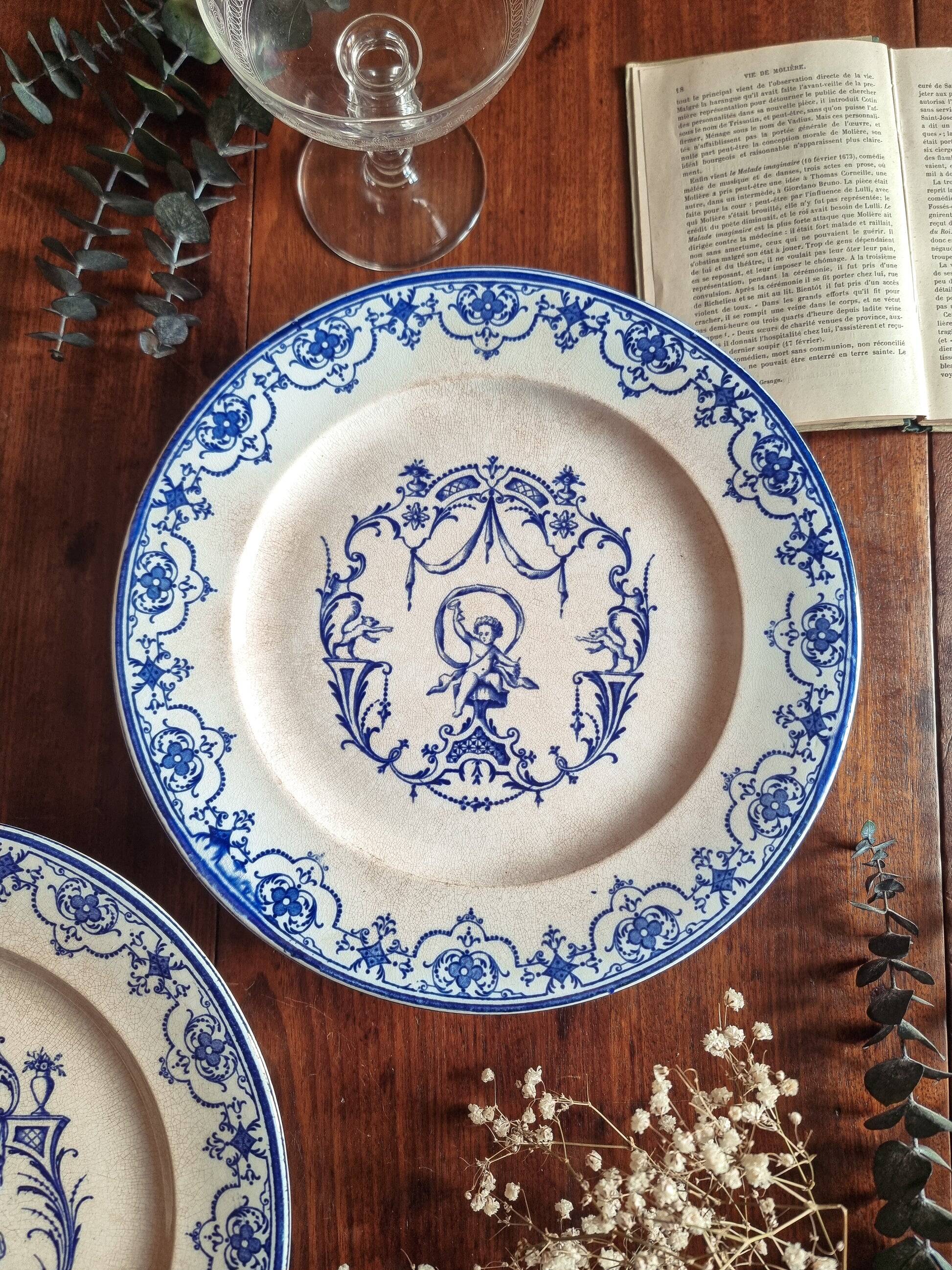 Raised Cake Plate - Jules Vieillard