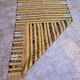 Yellow Handmade Berber Kilim Rug 226 X 150