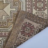 Handknotted Oushak Floral Rug sku 3441