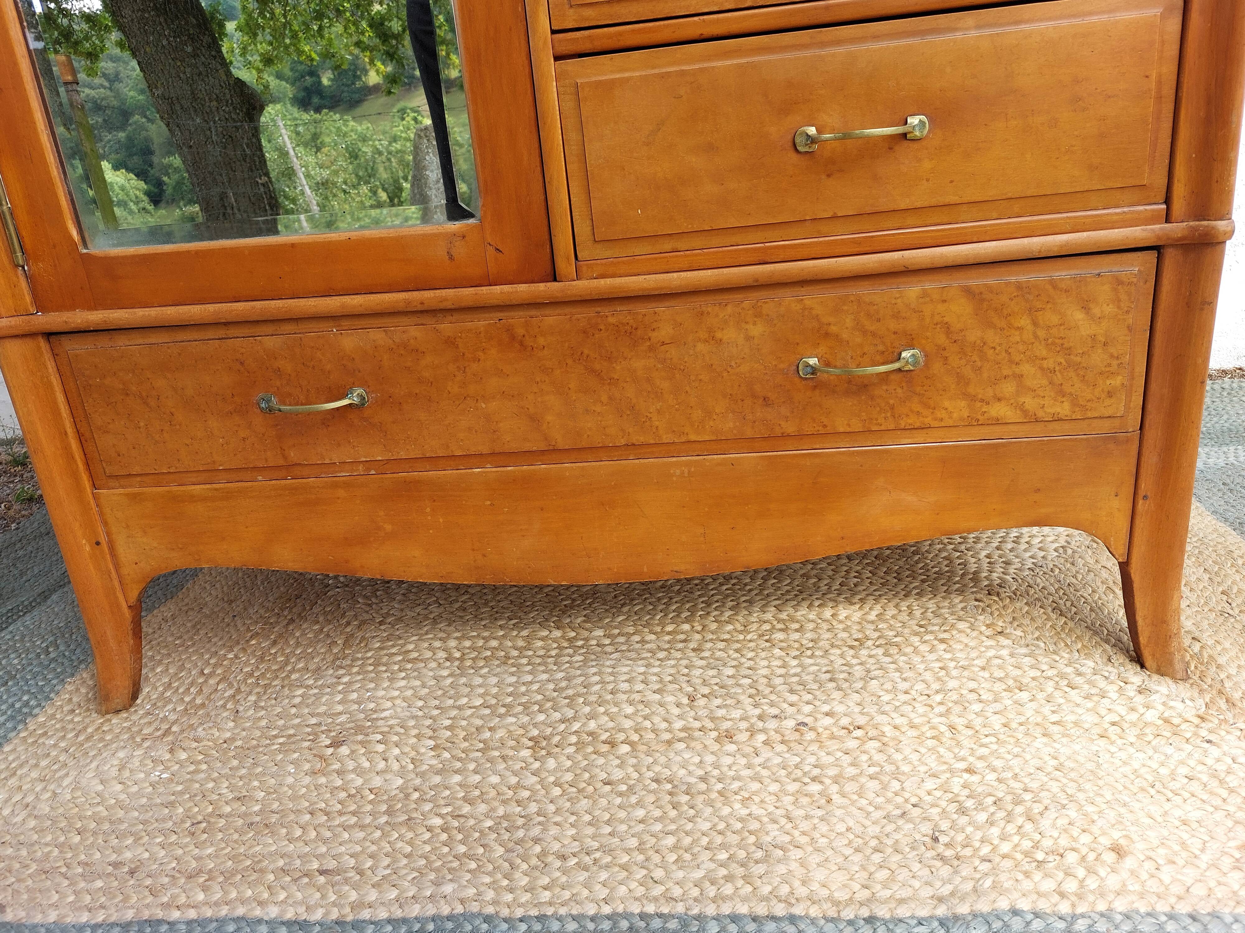 triple function wardrobe, hanging rail