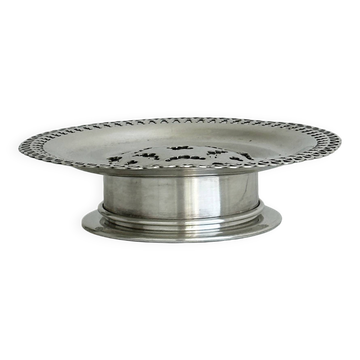 Metal butter dish