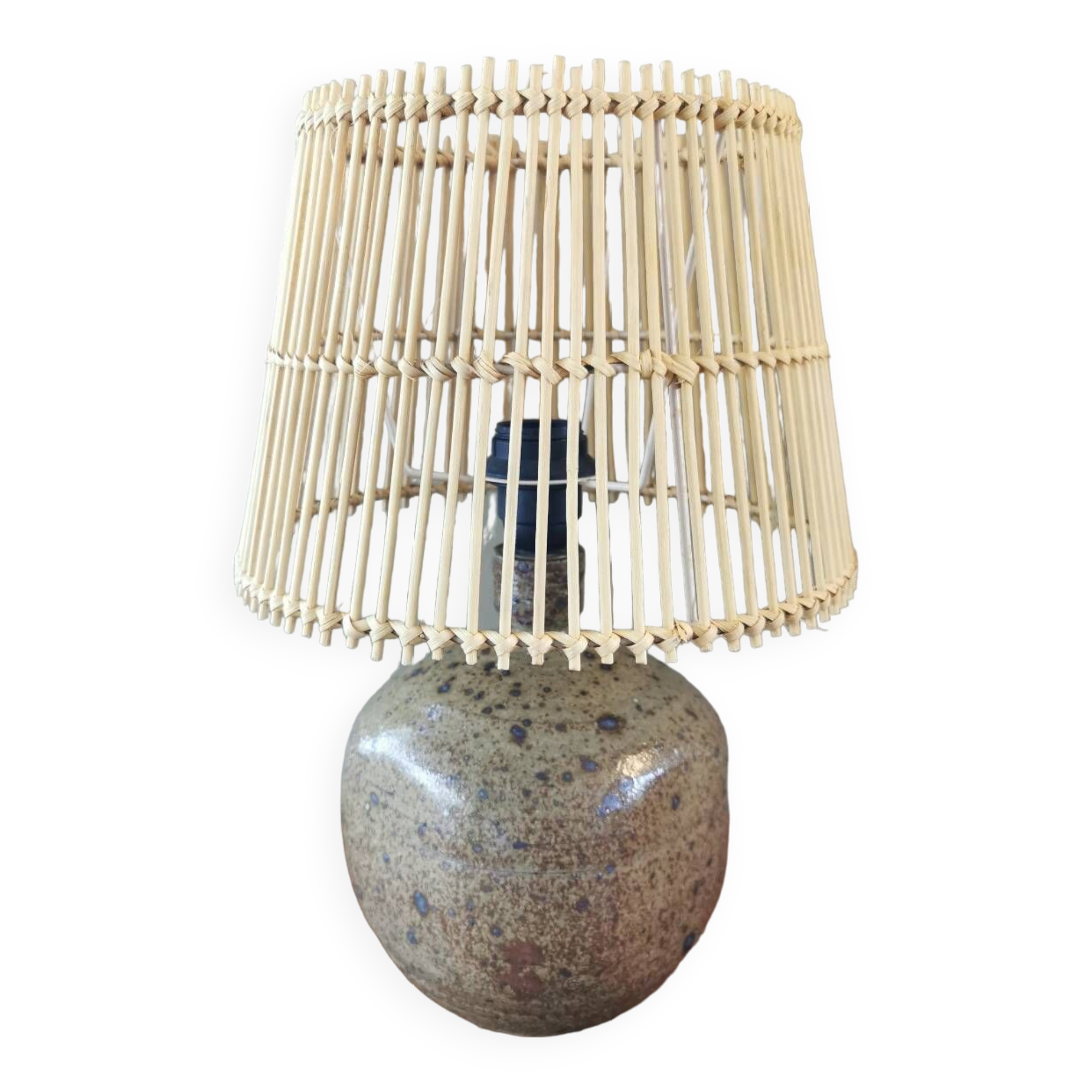Vintage sandstone lamp
