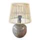 Lampe vintage en grès