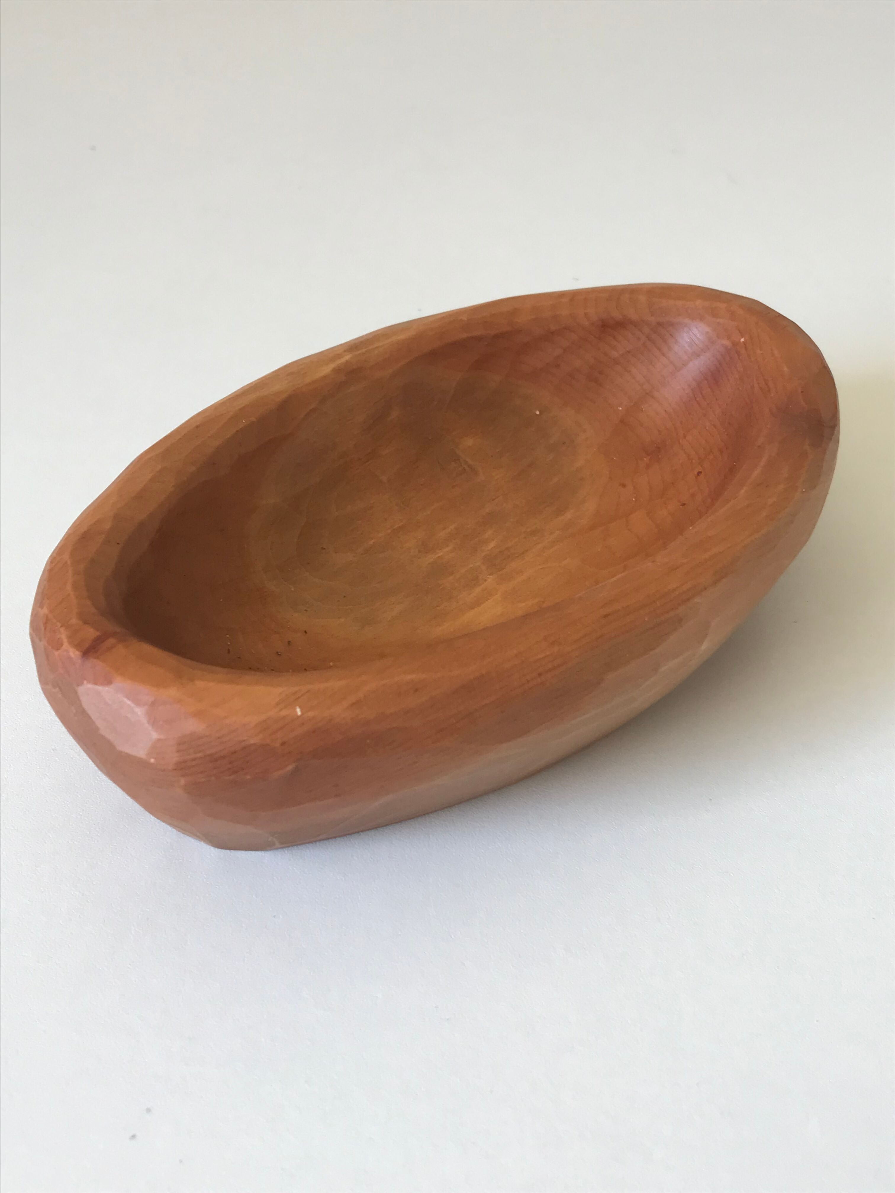 Cup cut with vintage gouge years 70