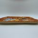 DISH IN BARBOTINE SCENE OF FISHERMAN 1960 FORT RELIEF RENE DELARUE DEVRES
