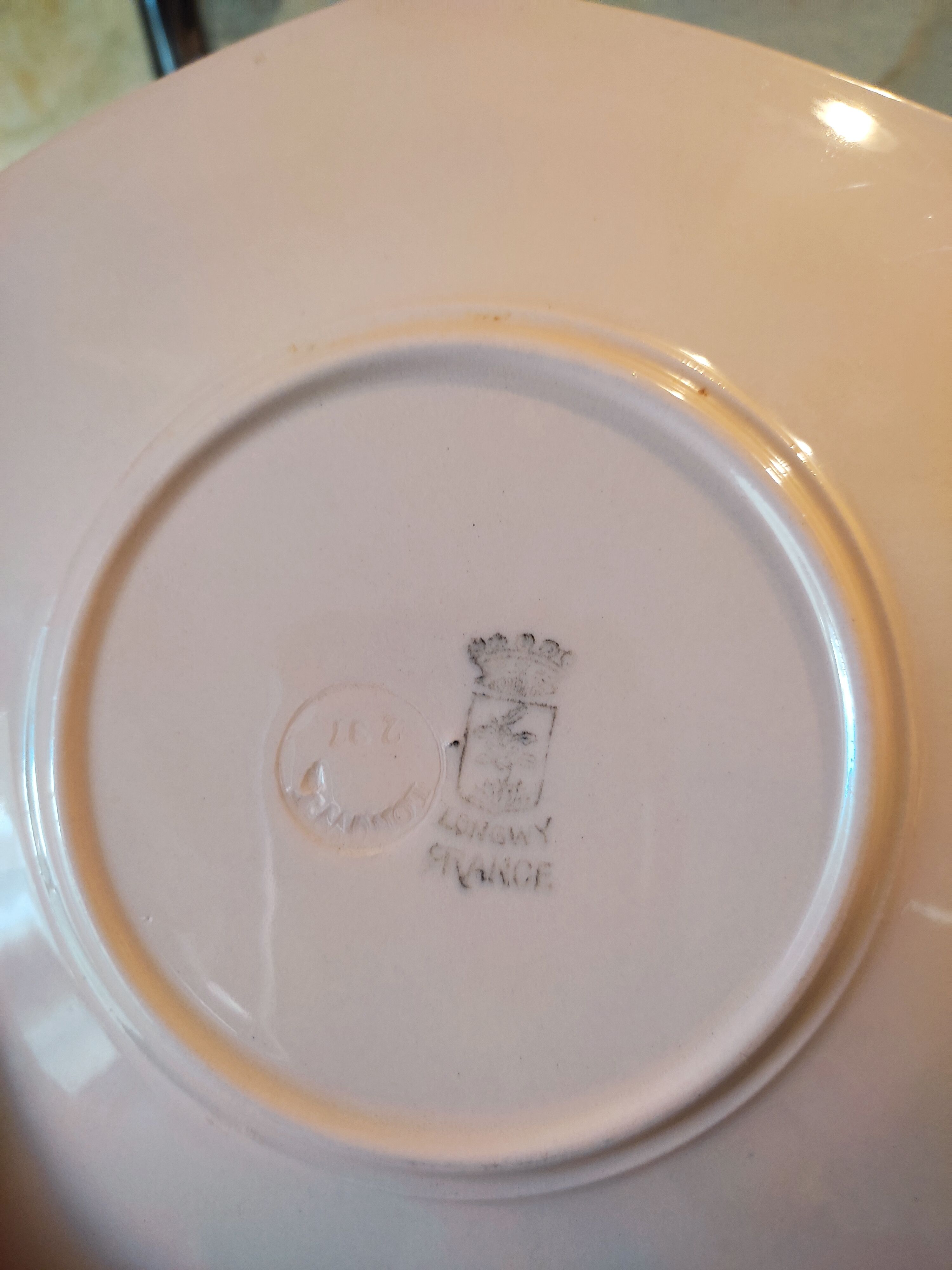 Duo de tasses petit-déjeuner Longwy