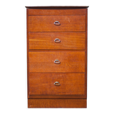 Commode à tiroirs avec miroir intégré