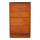 Chest of drawers with integrated mirror