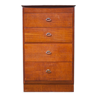 Chest of drawers with integrated mirror