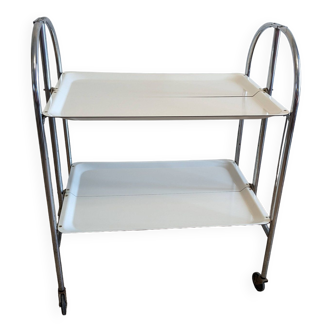 Vintage folding serving trolley from the 1950s