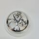 Iris 1989 Seagull Pewter Lidded Glass Potpourri Container