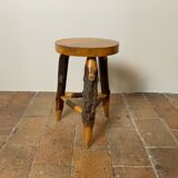 Vintage tripod stool