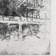 Nicole BOUHARMONT, Greenhouses and Botanical Gardens. Drypoint signed in chalk