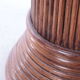 Vintage bamboo plants column or pedestal 1960s