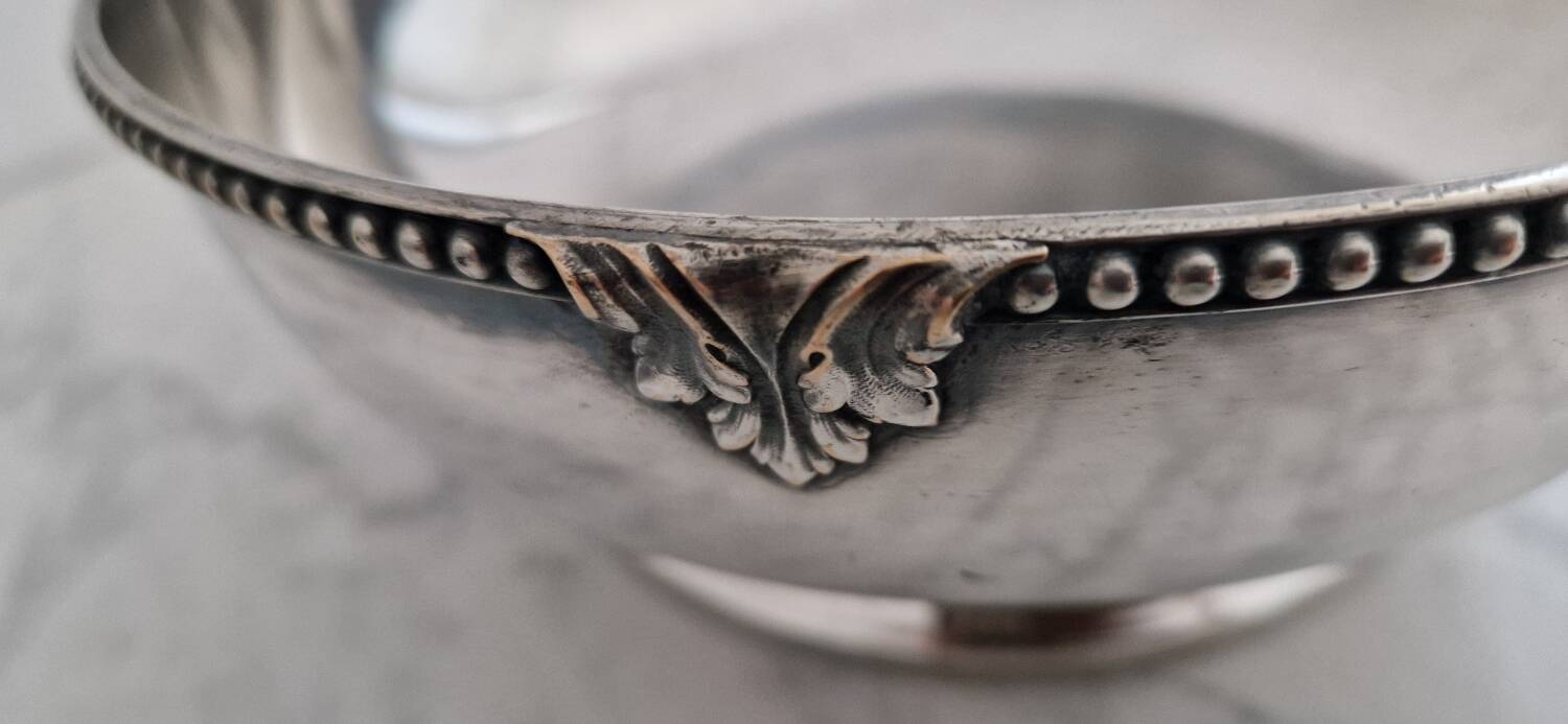 Bouillet & Bourdelle silver plated metal cup 1920