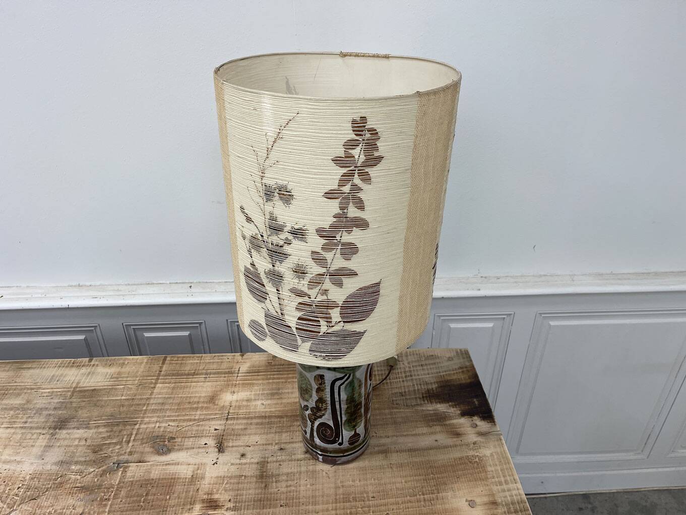 Michel Barbier lamp 1960