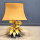 Maison Jansen floral table lamp, 1970s