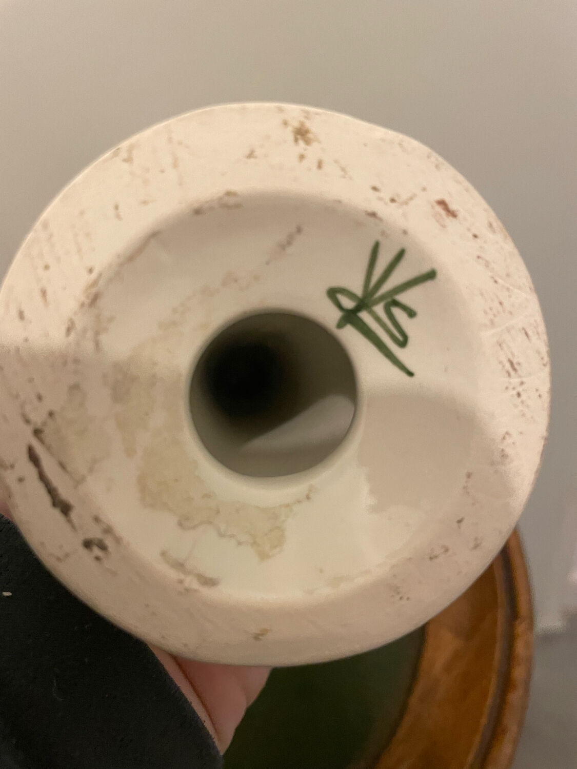 Vintage tulip candlesticks