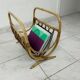 Porte-revues vintage en bambou