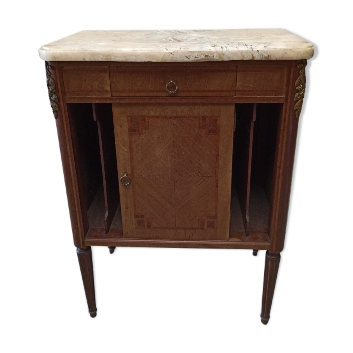 Furniture between two marble tops Louis XVI style