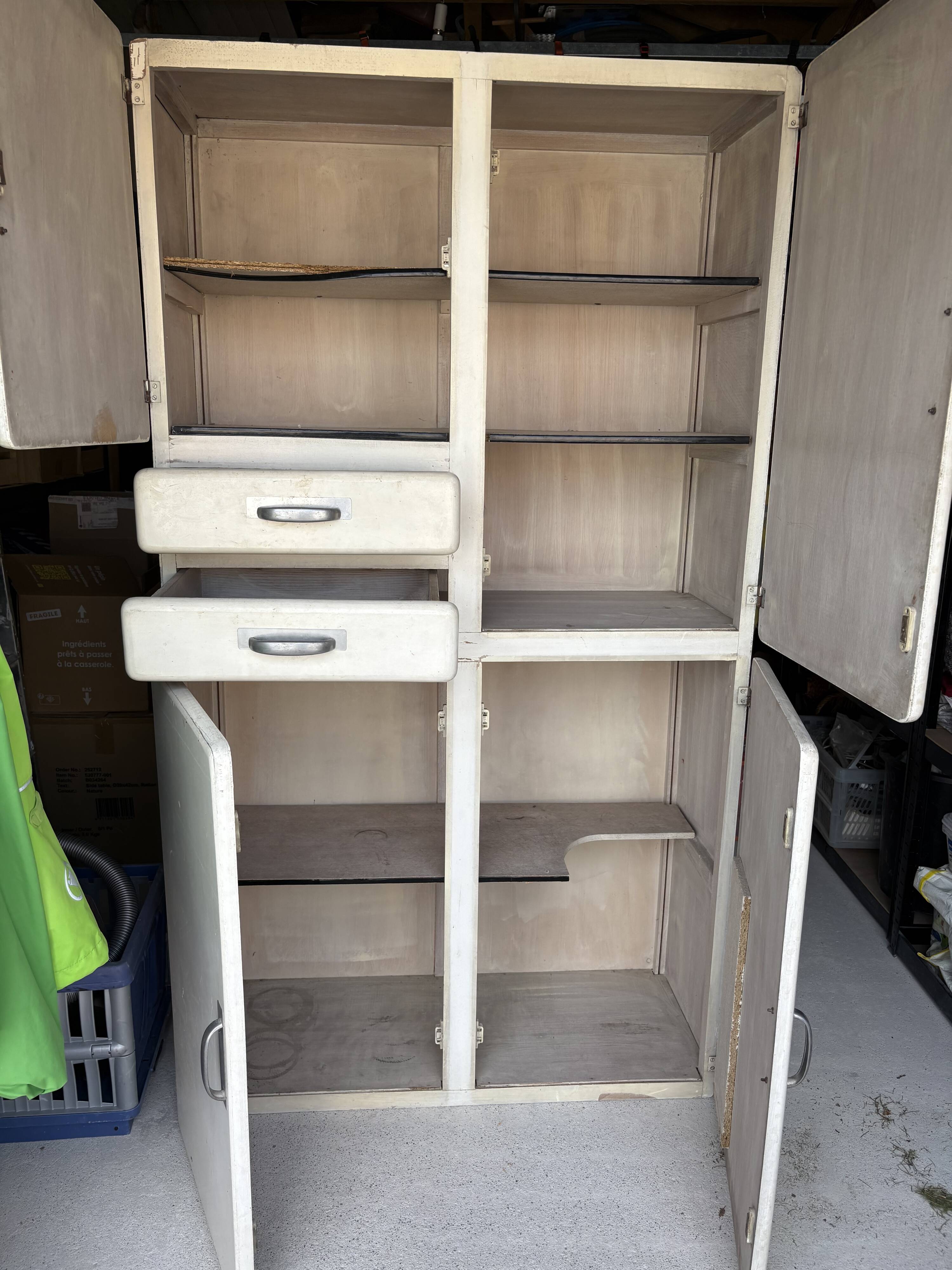 Buffet / Sideboard / Storage unit MADO white beige